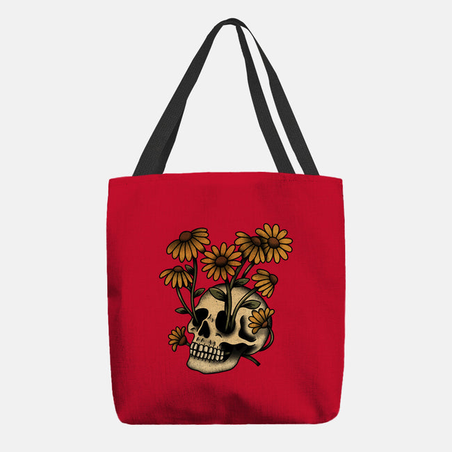 Undead Bloom-None-Basic Tote-Bag-fanfreak1