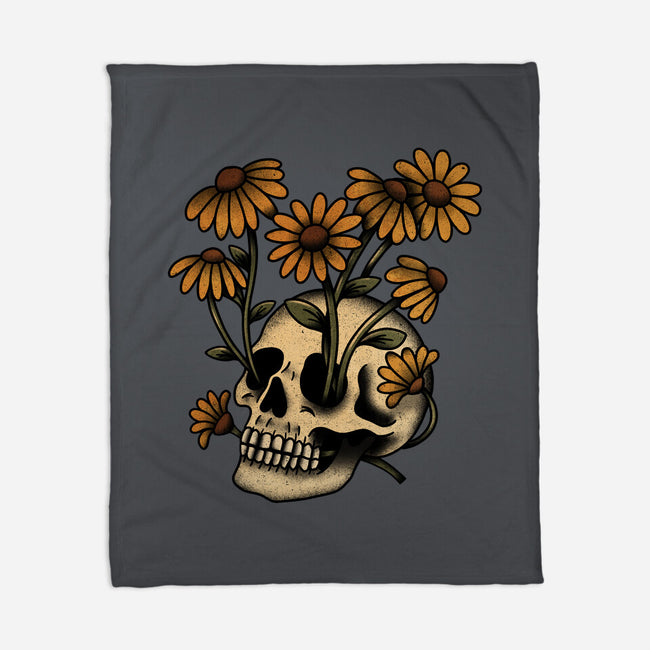 Undead Bloom-None-Fleece-Blanket-fanfreak1