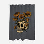 Undead Bloom-None-Polyester-Shower Curtain-fanfreak1
