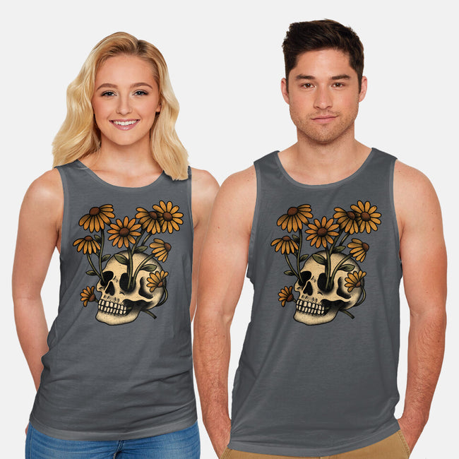 Undead Bloom-Unisex-Basic-Tank-fanfreak1