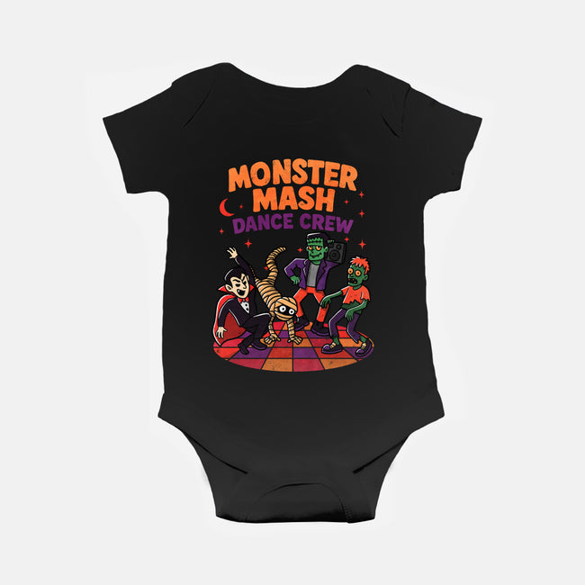 Monster Dance-Baby-Basic-Onesie-fanfreak1