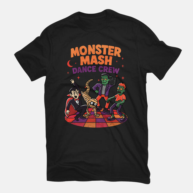 Monster Dance-Womens-Fitted-Tee-fanfreak1