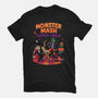 Monster Dance-Womens-Fitted-Tee-fanfreak1