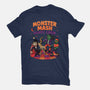 Monster Dance-Womens-Fitted-Tee-fanfreak1