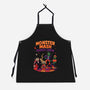 Monster Dance-Unisex-Kitchen-Apron-fanfreak1