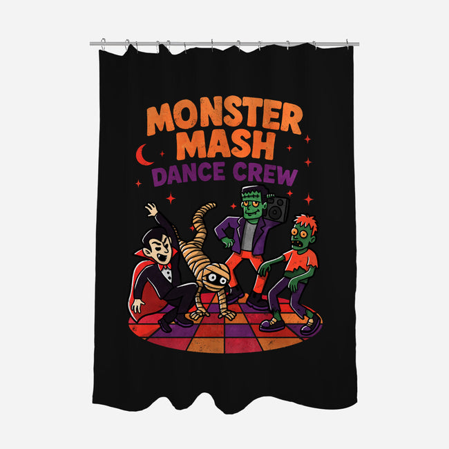 Monster Dance-None-Polyester-Shower Curtain-fanfreak1