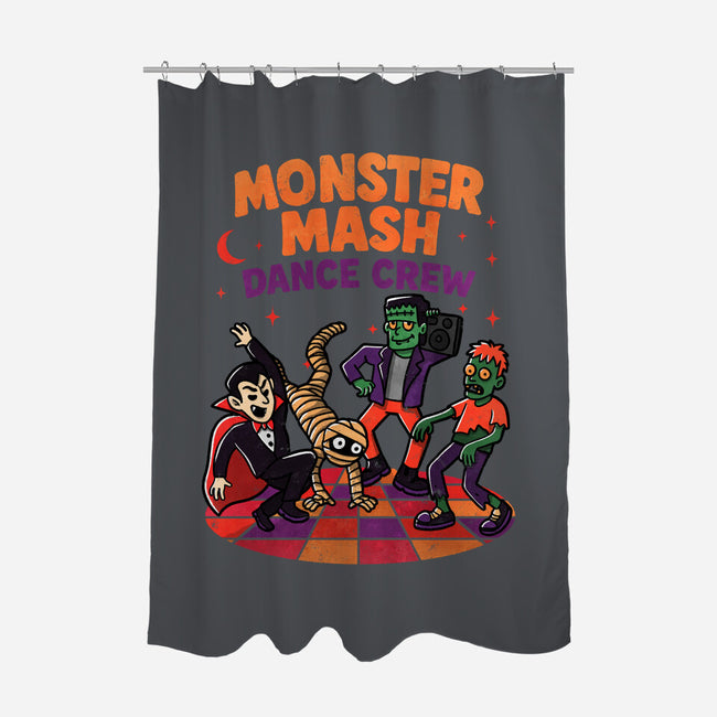 Monster Dance-None-Polyester-Shower Curtain-fanfreak1