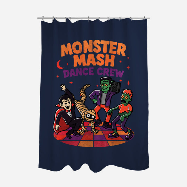Monster Dance-None-Polyester-Shower Curtain-fanfreak1