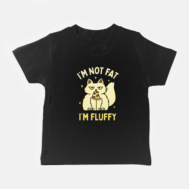 I'm Not Fat I'm Fluffy-Baby-Basic-Tee-brunopires