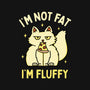 I'm Not Fat I'm Fluffy-None-Polyester-Shower Curtain-brunopires