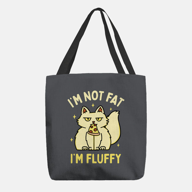 I'm Not Fat I'm Fluffy-None-Basic Tote-Bag-brunopires