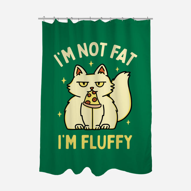 I'm Not Fat I'm Fluffy-None-Polyester-Shower Curtain-brunopires