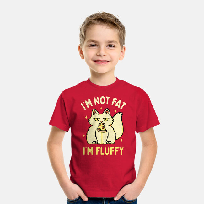 I'm Not Fat I'm Fluffy-Youth-Basic-Tee-brunopires