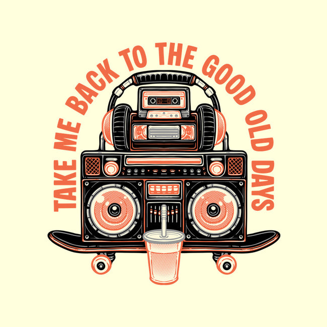 Back To The Good Days-Unisex-Basic-Tank-glitchygorilla