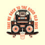 Back To The Good Days-None-Adjustable Tote-Bag-glitchygorilla
