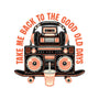 Back To The Good Days-Unisex-Baseball-Tee-glitchygorilla