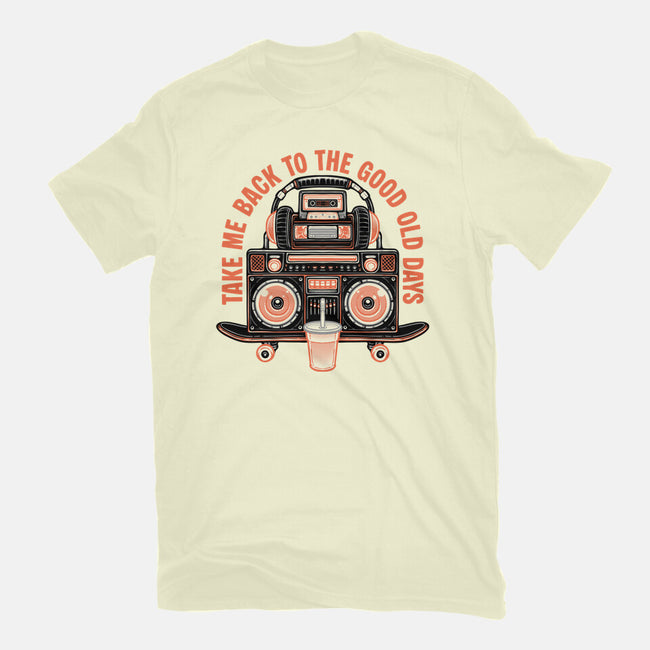 Back To The Good Days-Mens-Premium-Tee-glitchygorilla