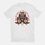 Back To The Good Days-Womens-Fitted-Tee-glitchygorilla