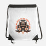 Back To The Good Days-None-Drawstring-Bag-glitchygorilla