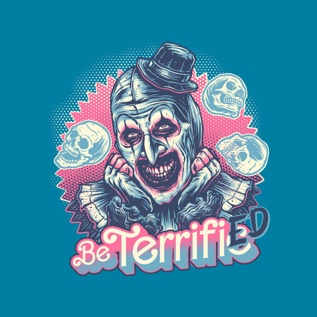 Be Terrified-Mens-Basic-Tee-glitchygorilla