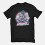 Be Terrified-Womens-Fitted-Tee-glitchygorilla