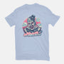 Be Terrified-Womens-Fitted-Tee-glitchygorilla