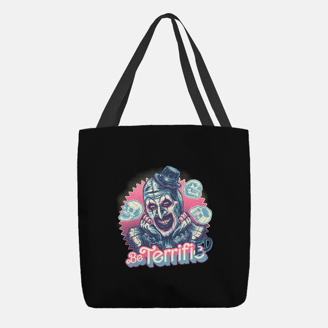Be Terrified-None-Basic Tote-Bag-glitchygorilla