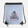 Be Terrified-None-Drawstring-Bag-glitchygorilla
