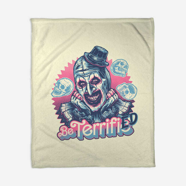 Be Terrified-None-Fleece-Blanket-glitchygorilla