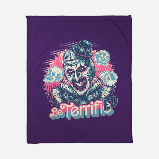 Be Terrified-None-Fleece-Blanket-glitchygorilla