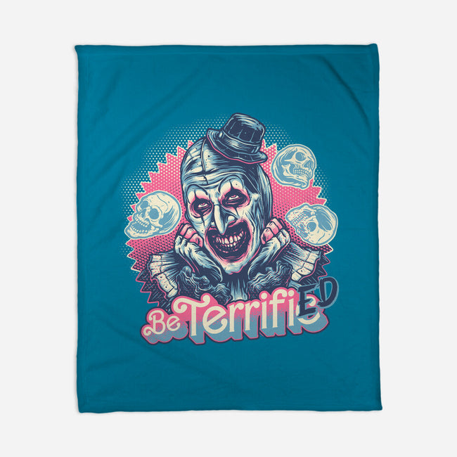 Be Terrified-None-Fleece-Blanket-glitchygorilla