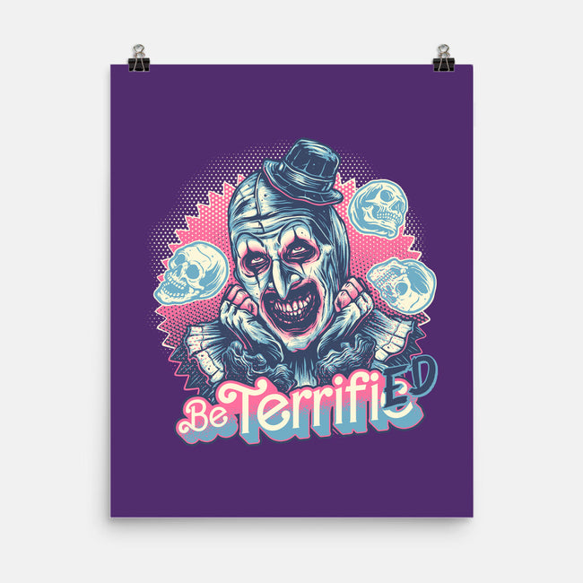 Be Terrified-None-Matte-Poster-glitchygorilla
