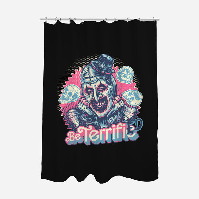 Be Terrified-None-Polyester-Shower Curtain-glitchygorilla