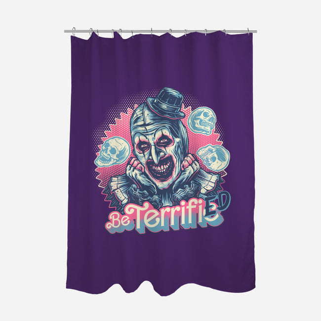 Be Terrified-None-Polyester-Shower Curtain-glitchygorilla
