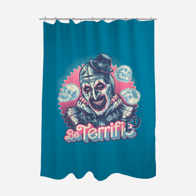 Be Terrified-None-Polyester-Shower Curtain-glitchygorilla