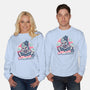 Be Terrified-Unisex-Crew Neck-Sweatshirt-glitchygorilla