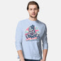 Be Terrified-Mens-Long Sleeved-Tee-glitchygorilla
