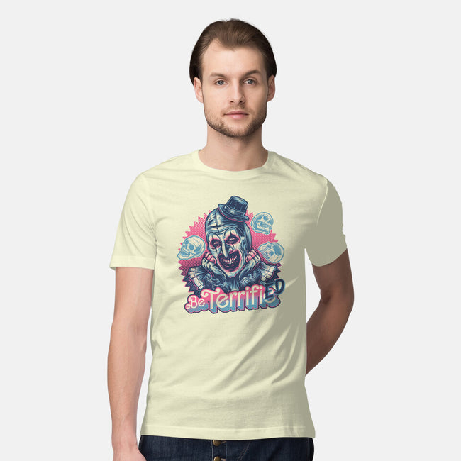 Be Terrified-Mens-Premium-Tee-glitchygorilla