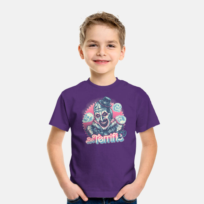 Be Terrified-Youth-Basic-Tee-glitchygorilla