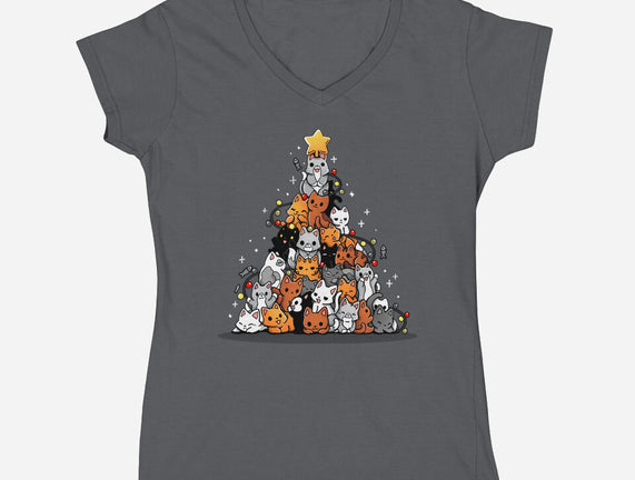 Christmas Tree Kittens