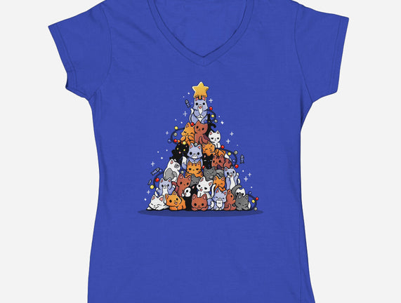 Christmas Tree Kittens
