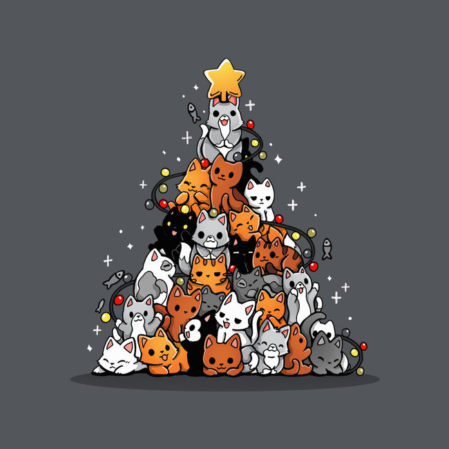 Christmas Tree Kittens-Mens-Long Sleeved-Tee-Vallina84