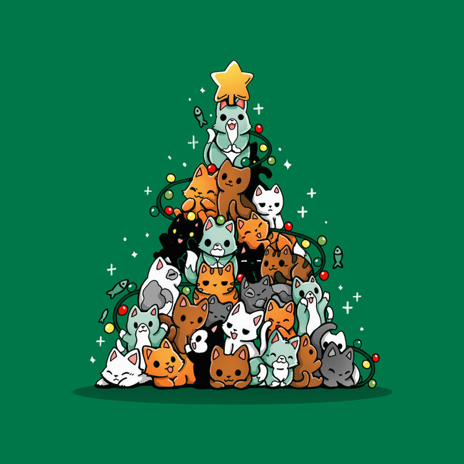 Christmas Tree Kittens-None-Drawstring-Bag-Vallina84