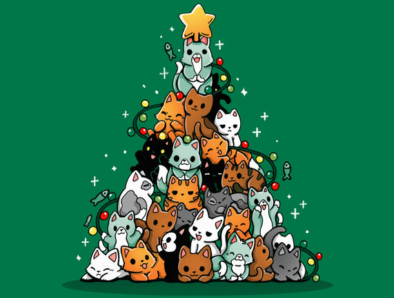 Christmas Tree Kittens