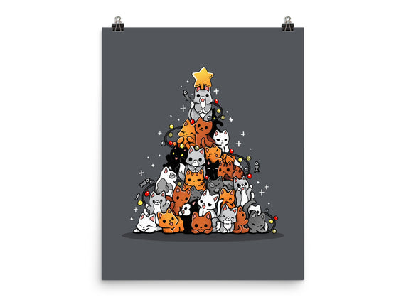 Christmas Tree Kittens