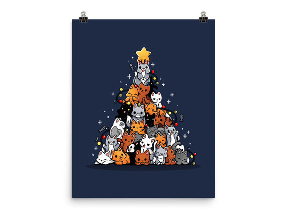 Christmas Tree Kittens