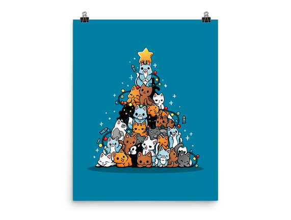 Christmas Tree Kittens