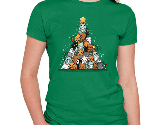 Christmas Tree Kittens