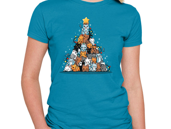 Christmas Tree Kittens