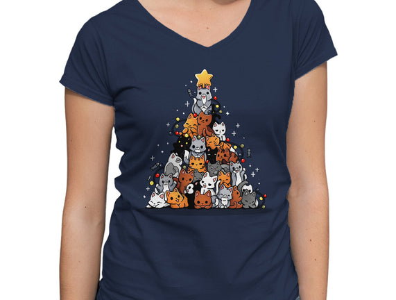 Christmas Tree Kittens
